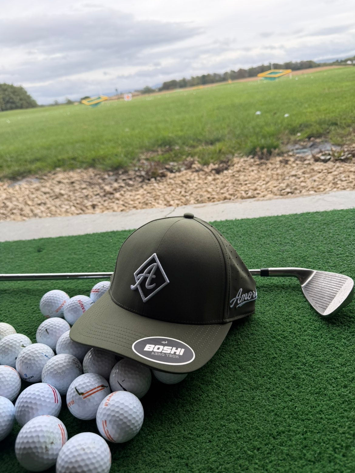 Khaki AeroTech Amora Cap